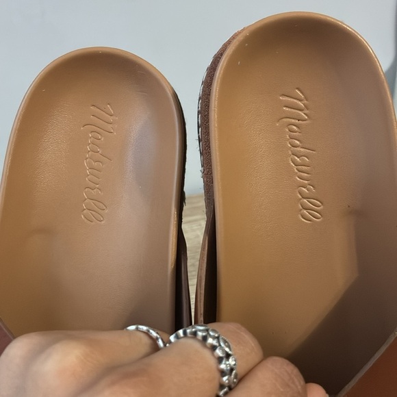 Madewell The Dayna Lugsole Slide Sandal in Leather 6 - Picture 14 of 14